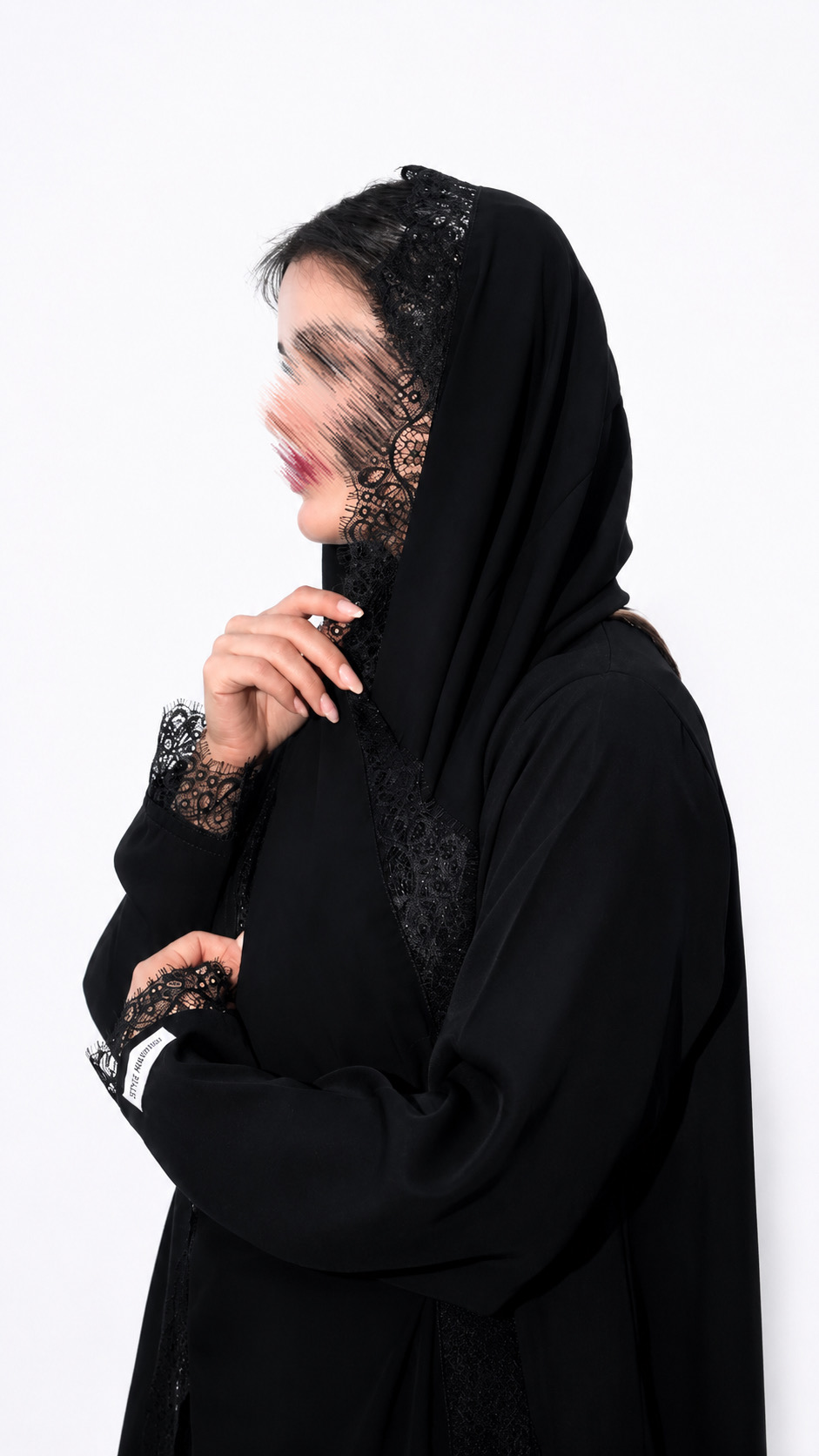عباية اناقة كلاسيك -قماش إنترنت